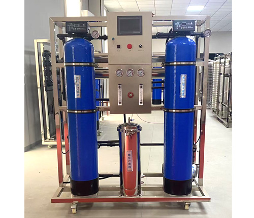 500L/H double tank reverse osmosis water purification equipment