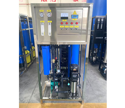 500L/h Stainless Steel Single Stage Reverse Osmosis Water Purification Equipment